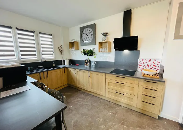 Appartamento Yucca, Avec Garage Privé Et Balcon Caen