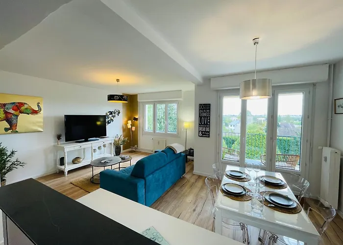 Daire Yucca, Avec Garage Prive Et Balcon Caen